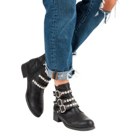 SDS Stylische Arbeitsstiefel schwarz 2