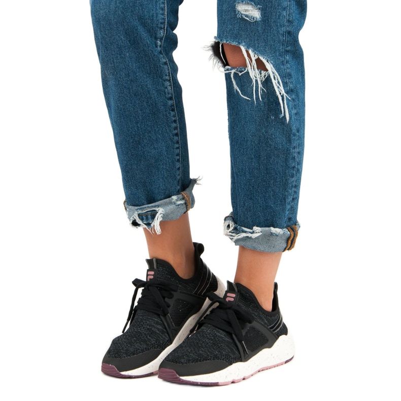 Fila Flagrunner Low Wmn schwarz 1