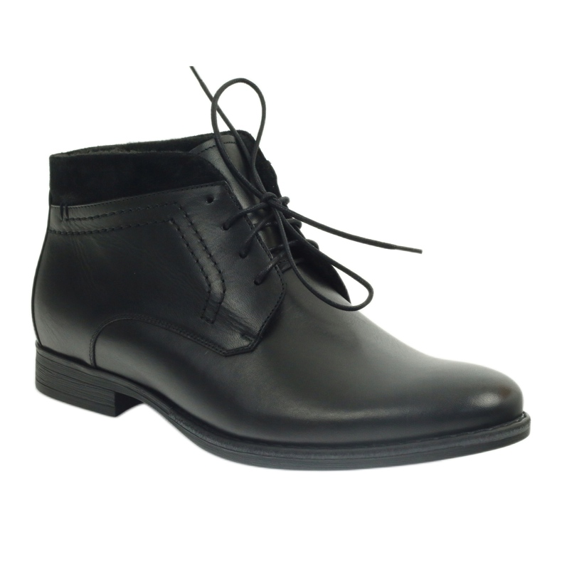 Schwarze Herren Winterstiefel Pilpol 2194 1