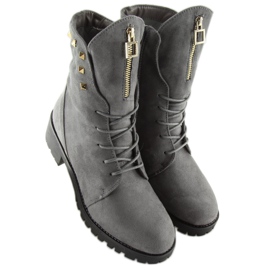 Grau Arbeitsstiefel HX-015 Grau 1