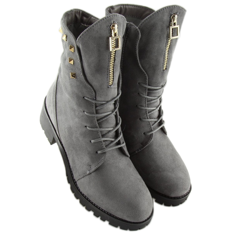 Grau Arbeitsstiefel HX-015 Grau 1