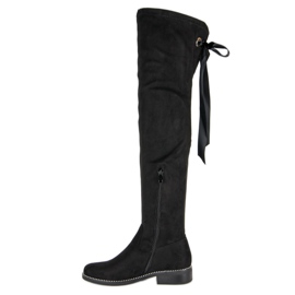 Seastar Elegante Wildlederstiefel schwarz 1