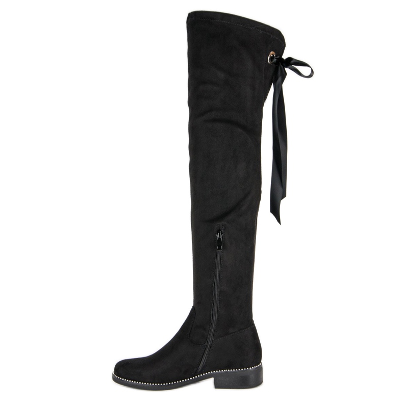 Seastar Elegante Wildlederstiefel schwarz 1