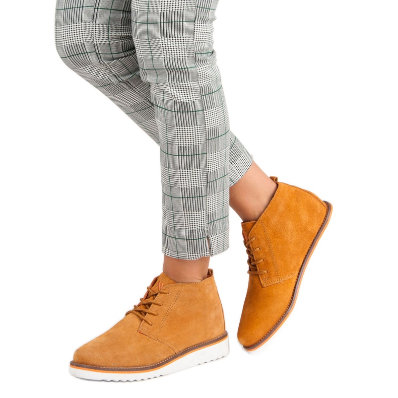 New Age Damenstiefel orange 1