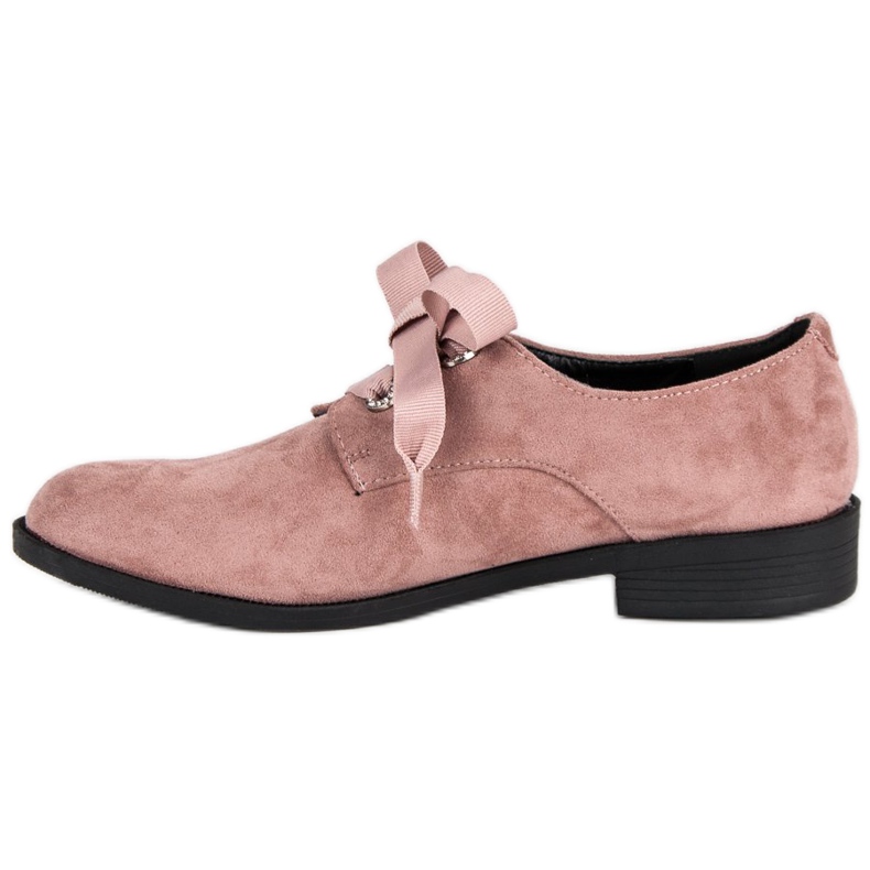 Puderfarbene Schnürschuhe VICES rosa 1