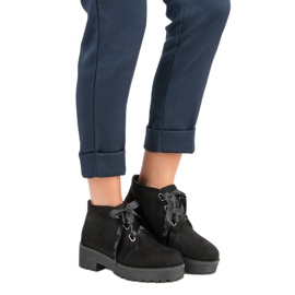 Nio Nio Stylische niedrige Stiefel schwarz 2