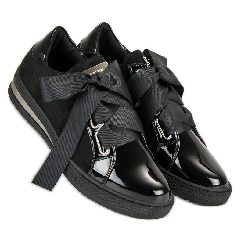 Filippo Elegante Sneaker schwarz 1