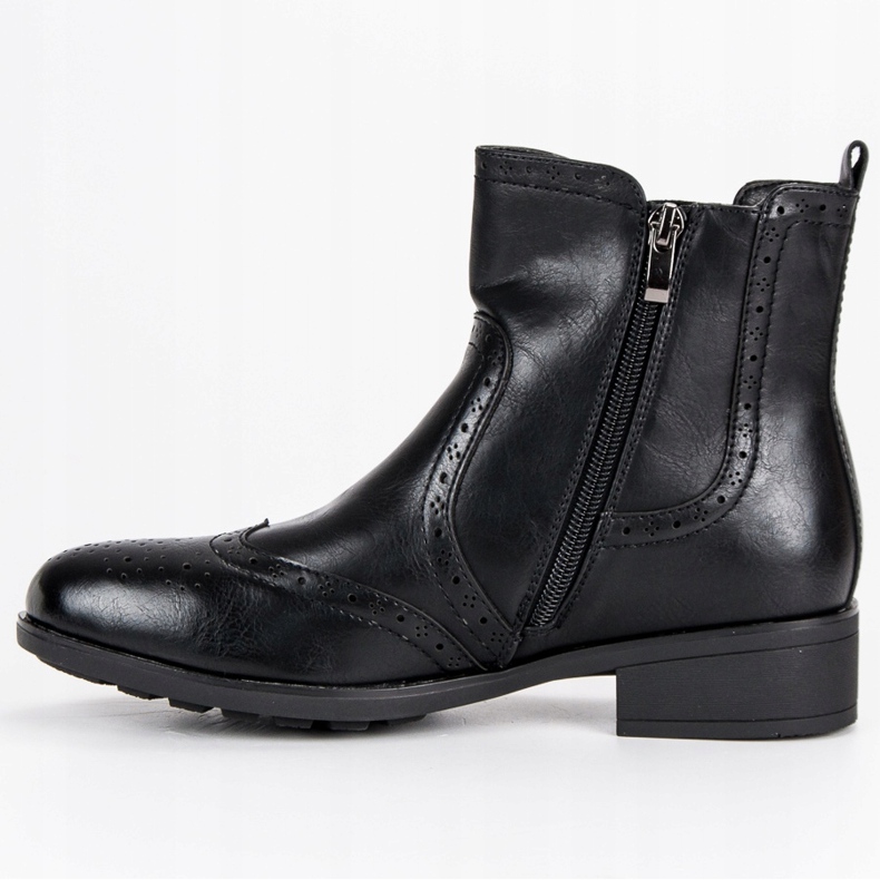 Filippo Schwarze Chelsea-Stiefel 1
