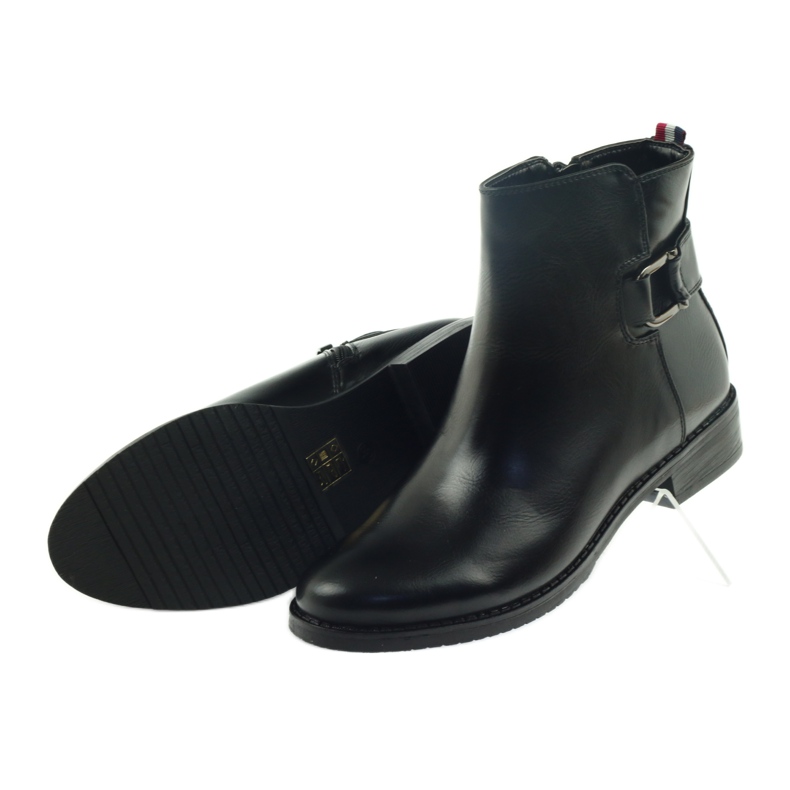 M.Daszyński Stiefel Jodhpur Schnalle 62-20 schwarz 4