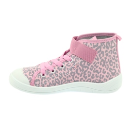 Befado Kinderschuhe Turnschuhe 268x057 rosa grau 2