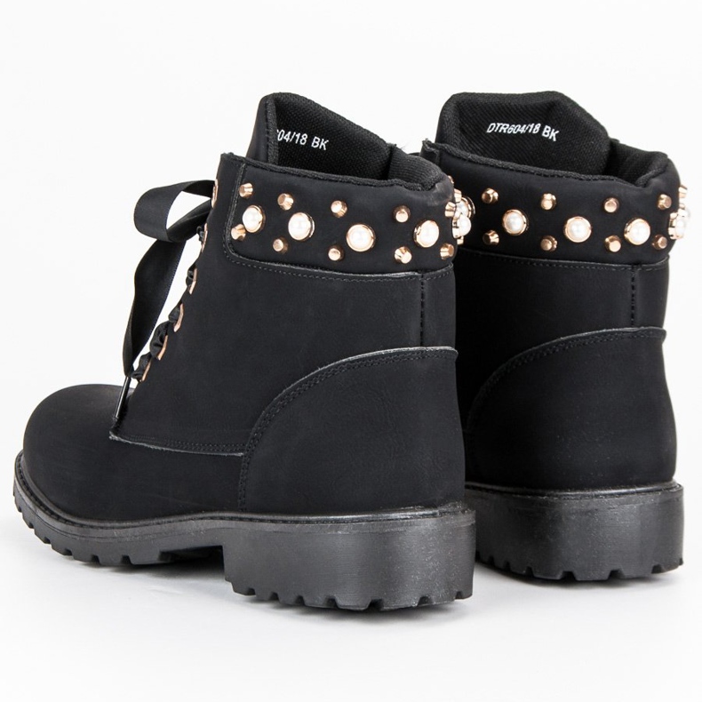 McKey Schwarze Casual Trapper 2