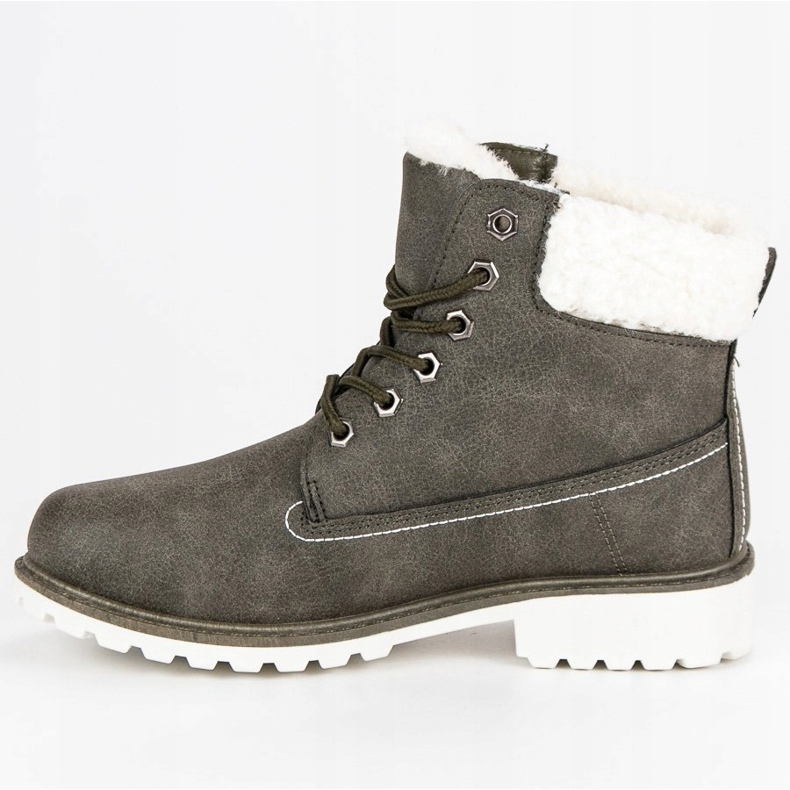 McKey Trapper mit Khaki-Fell grün 1