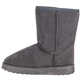 Hohe VINCEZA Schneestiefel grau 1