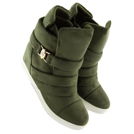 Grüne Damen-Sneaker H6507 A.GREEN 2
