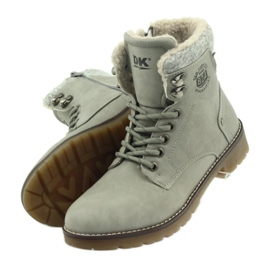 Grau gebundene Stiefel DK2025 4