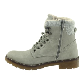 Grau gebundene Stiefel DK2025 2