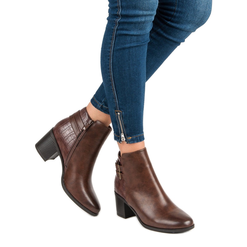 Filippo Klassische Stiefel mit hohen Absätzen braun 2