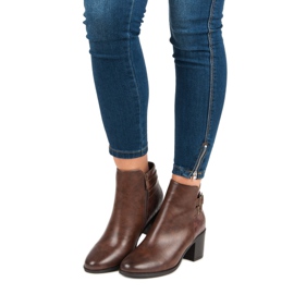 Filippo Klassische Stiefel mit hohen Absätzen braun 1