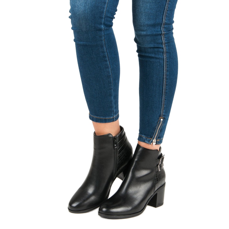 Filippo Klassische Stiefel mit hohen Absätzen schwarz 2