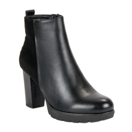 Weide Elegante Stiefel für den Herbst schwarz 1