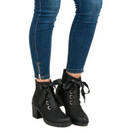 Modische schwarze Vinceza-Stiefel 2