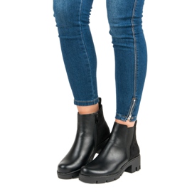 Lucky Shoes Bequeme Herbststiefel schwarz 1