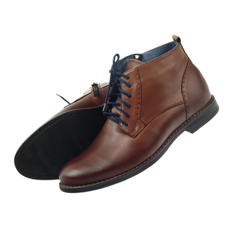 Winterstiefel mit Reißverschluss, Nikopol 677 braun 4