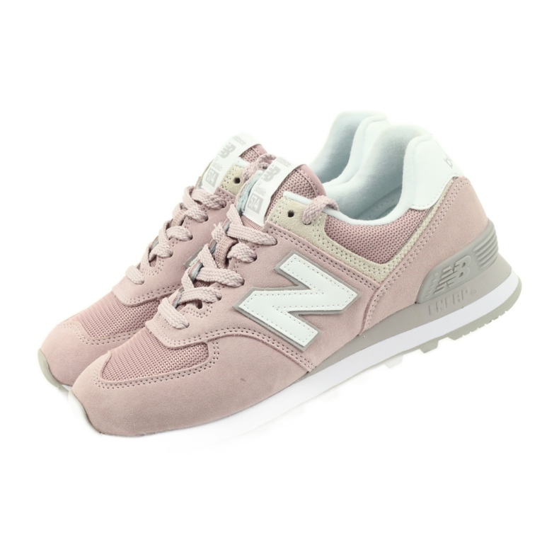 New Balance WL574ESP rosa grau 4