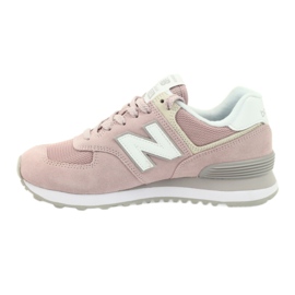 New Balance WL574ESP rosa grau 2