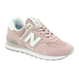 New Balance WL574ESP rosa grau 1