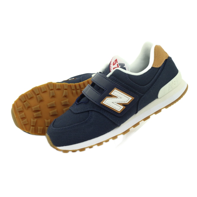 New Balance YV574T1 marineblau 5