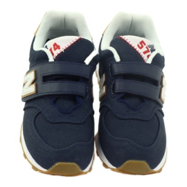 New Balance YV574T1 marineblau 3