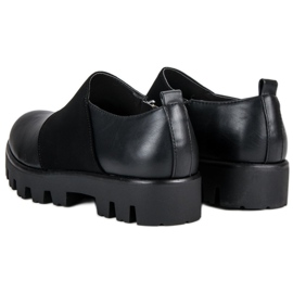 J. Star Modische schwarze Schuhe 2