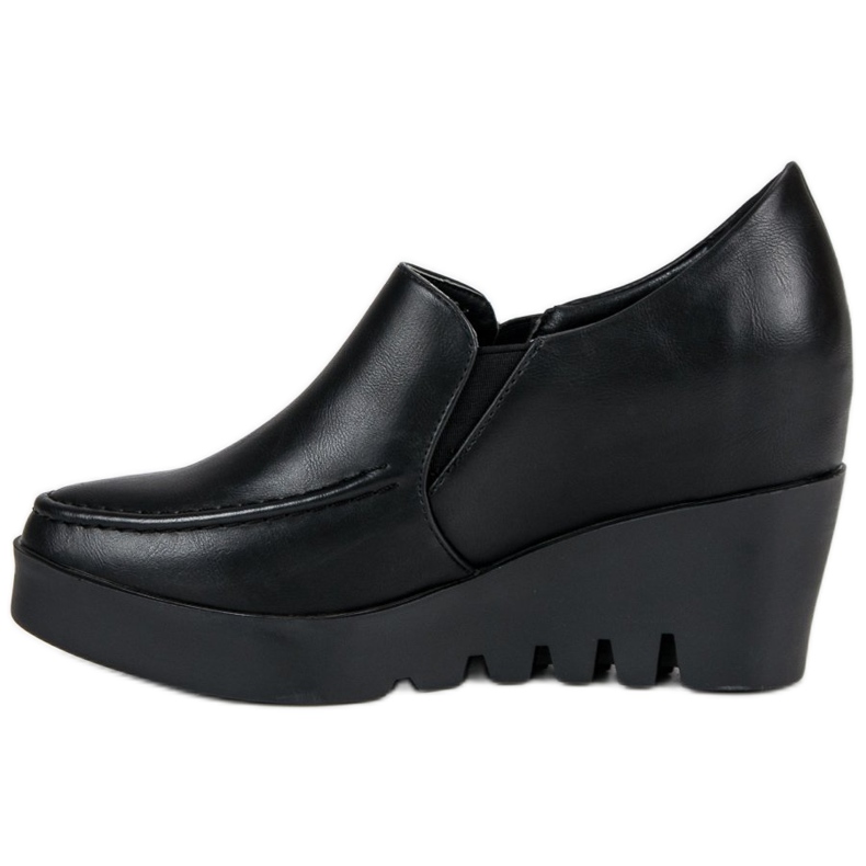 J. Star Elegante Slip-On Schuhe schwarz 1
