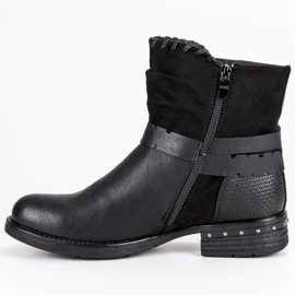 Kayla Arbeiterstiefel schwarz 2