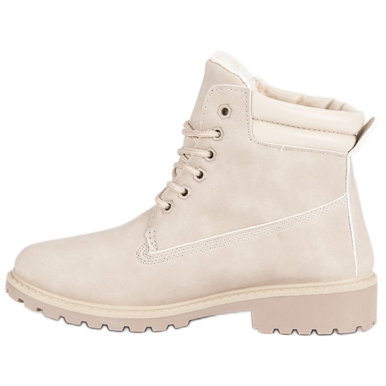 Beige warme Trapper 1