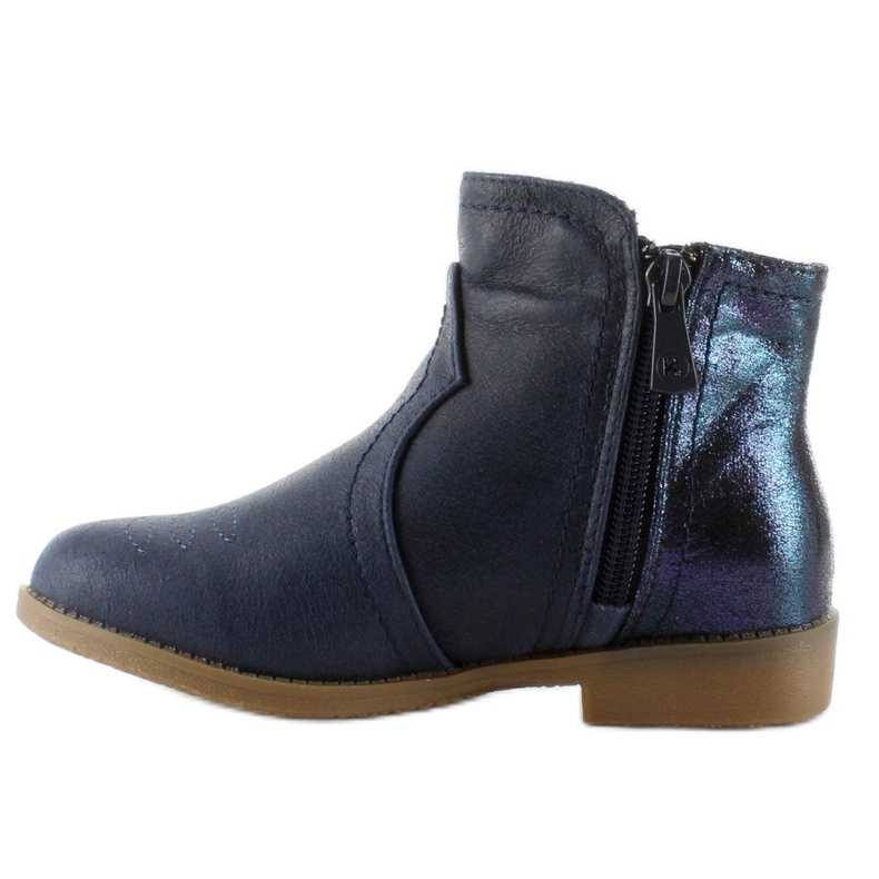 Chelsea-Boots für Kinder k1647301 Marino marineblau 1