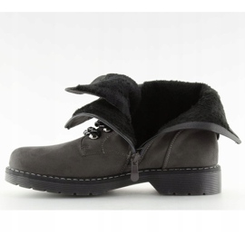 Graue Stiefel Arbeit 061-27-1 Grau 1