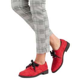 Bestelle Rote Wildlederschuhe 1