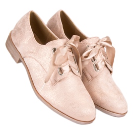 Juliet Gebundene Brogues rosa 1