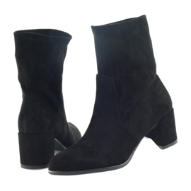 Schwarze Lycra-Stiefel von Sergio Leone 4