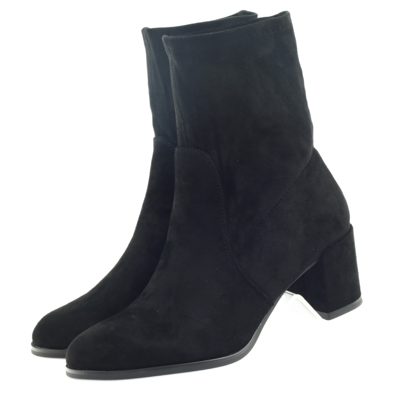 Schwarze Lycra-Stiefel von Sergio Leone 3