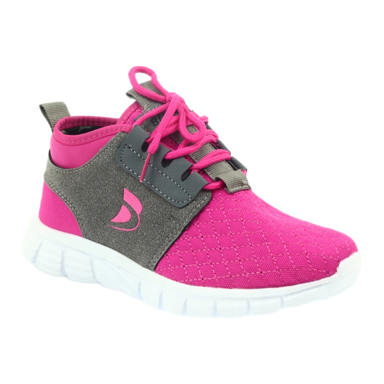 Befado Kindersportschuhe 516Y033 rosa grau 1