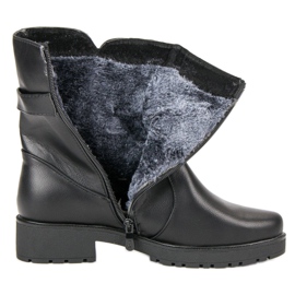 Warme Stiefel Arbeiter schwarz 1