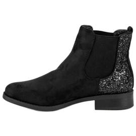 Seastar Schwarze Chelsea-Stiefel 1