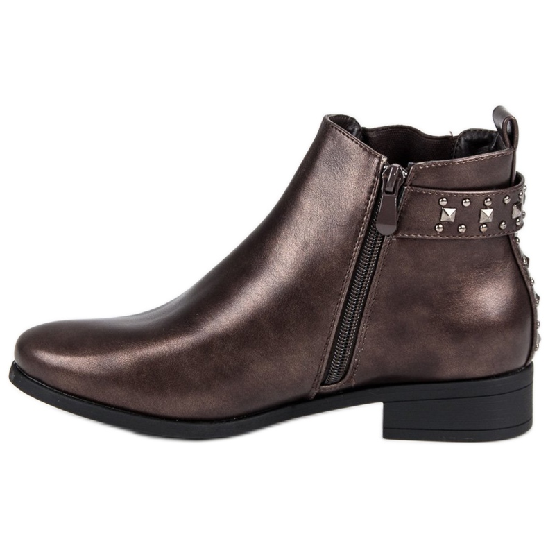 Sweet Shoes Rock-Chelsea-Stiefel braun mehrfarbig 1
