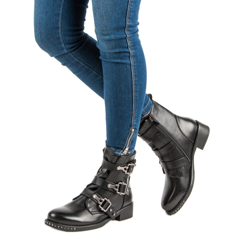 Seastar Rockstiefel schwarz 1
