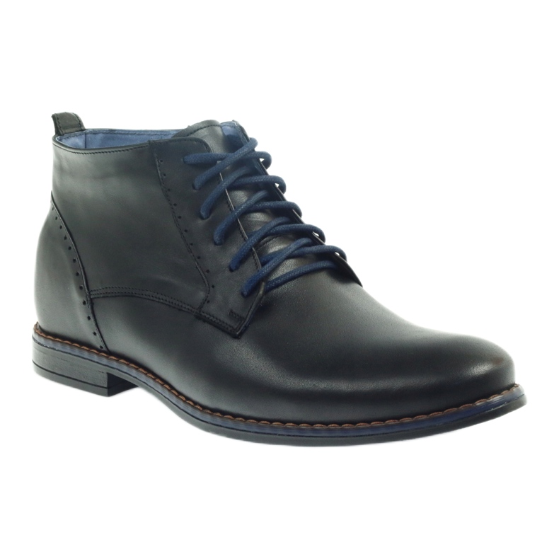 Schwarze Nikopol 677 schwarze Winterstiefel 1