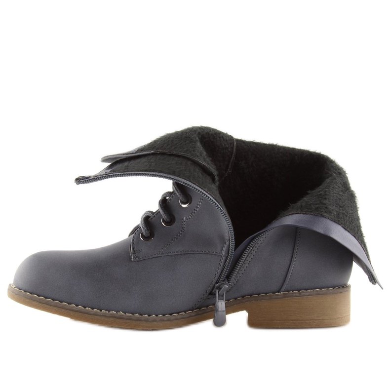 Schnürstiefel blau blau 168-177 Blau 2