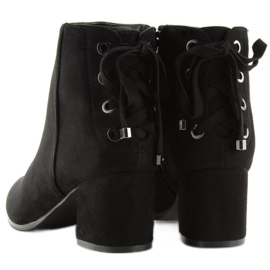 Schwarze High Heels 8038 schwarz 2